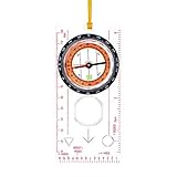 Vakki Explorer Compass, Navigation Compass with Adjustable Declination for Map Reading and Navigation