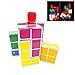 Produktbild HXMSXROMID Tetris Nachtlicht DIY Würfel Puzzle Tischlampe 7 Stücke Anders Farben Rätsel Stapelbar Kreativ Schreibtischlichter Atmosphäre Beleuchtung Entwickeln Intelligenz für Kinder