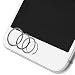 Produktbild iprotect Home Button Protector Schutzring in Silber für iPhone 5s / 6 / 6Plus