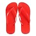 Unisex Casual Flip-flops Beach Slippers Anti-Slip House Slipper Sandals Red