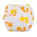 Yistu Washable Nappy, Newborn Baby Cloth Diaper Cover Adjustable Reusable Washable Nappy (D)