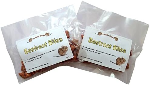 Good Degu Beetroot Bites- Degu treats 2-pack
