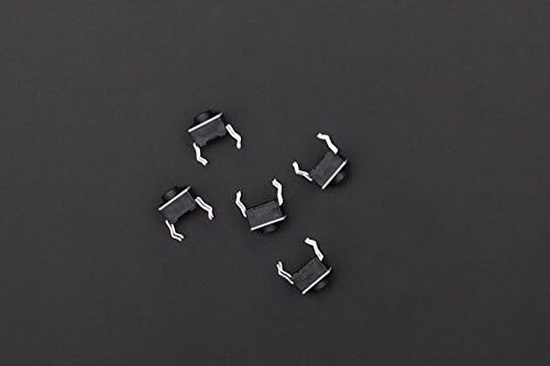 pzsmocn Miniature Single Pole Single Throw Perfect As a Tactile Reset Switch. Mounts Directly Into Standard Bread Boards Also Prototype Shield. Rated Up to 50mA.