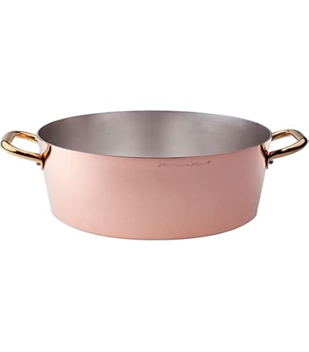 Pentola Elegante Per Shabu E Bolliture FytStycale Pentola In Rame Puro Pentole Elegante Addensata Pentola Calda Fatta A Mano Shabu Per Ristorante Domestico, Adatta A Tutti I Tipi Di Fornelli, Conducibilità Termica