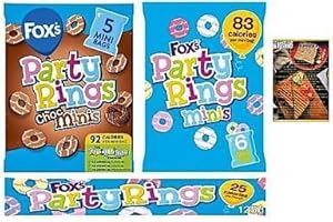 KITCHEN FELLA Party Rings Bundle With Party Rings Minis, Chocolate Party Rings Minis and Original Party Rings