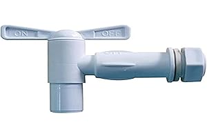 BOUTTE Robinet de cuve plastique 1/4 tour puisage Blanc