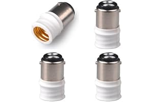 ShuoHui B15/BA15D till E14 adapter lamputtag glödlampor omvandlare hållare ny DE (4)