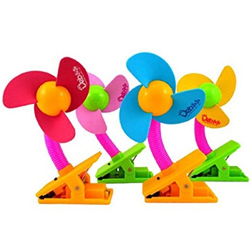 Butterme Baby Clipventilator Baby Auto Stroller Fan Clip Klemmbar Kinderwagen Ventilator/Tisch-Clipventilator - 2