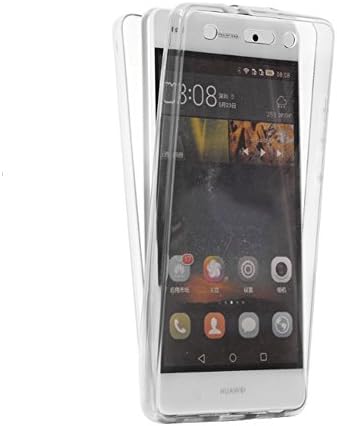 [Huawei Y7/Y7 Prime] Silicone Case Front + Rear Double 100% Transparent 360 Two Sides Case Swimsuit
