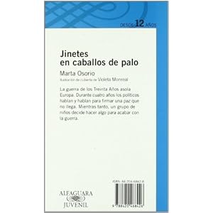 Jinetes en caballos de palo (Azul 12+)