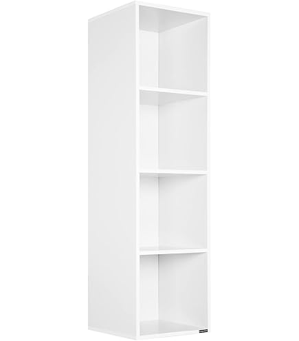 Furinno Luder 7-Cube reversible open shelf, white/pink