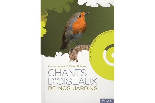 Chants d'oiseaux de nos jardins avec CD (0000)
