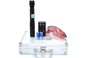 SHENGYI 6PCS starker Blauer Zeiger mit einem Fokusbereich von 500-5000 Metern, geeignet für Jagd, Wandern, Angeln, Camping, Astronomie GJMHZYQ