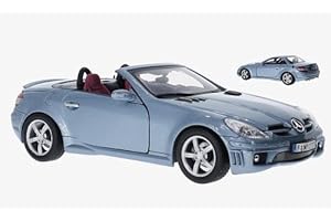 Mercedes SLK 55 AMG (R 171), silber , Modellauto, Fertigmodell, Motormax 1:18