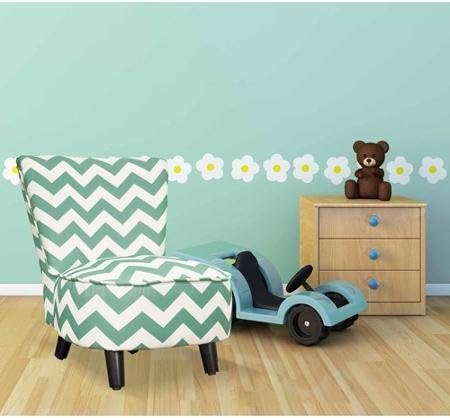Sophisticated Look,Jump and Dream Toddler, Mini Slipper Chair in Chevron Teal,for Age Range 2 to 6 Years Old, Is Perfect for Watching Tv, Reading, Gaming or Relaxing by Jump and Dream
