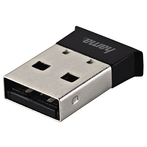 Hama Bluetooth-Adapter 4.0 (Nano-Bluetooth-Dongle, inkl. EDR, abwärtskompatibel) USB-Adapter schwarz