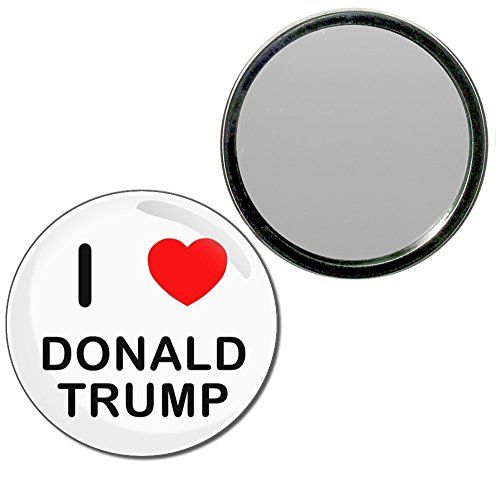 I love Donald Trump - 55mm Round Compact Mirror