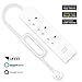 Produktbild DZSF WiFi Smart Power Strip mit 3 Ports Meross Smart Power Strip Power Strip, kein Hub erforderlich
