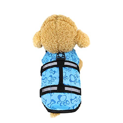 Preisvergleich Produktbild Dobbi Dog Badeanzug Haustier Hunde Wasserdicht Weste Jacke Hundeschwimmweste Pet Costume Outdoor Schwimmweste Coat Sommer Kleidung Welpen Jumpsuit