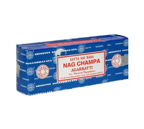 Satya Nag Champa 100 G de incienso, 20 palos x 6 Packs