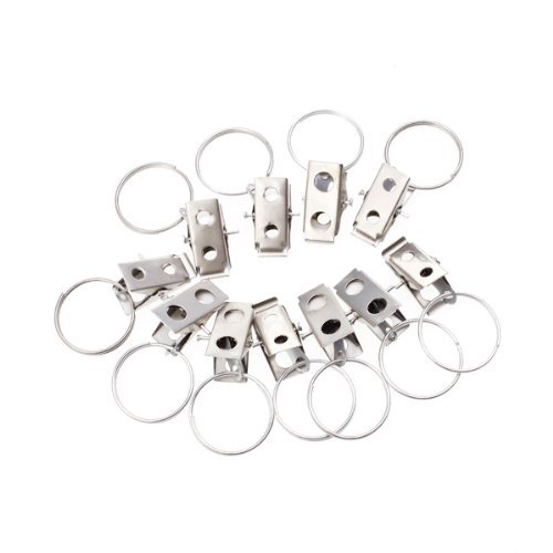 20st Gardinenstange Clip Ringe Drapery Clips - 3