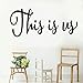 Produktbild wandaufkleber kinderzimmer tiere Wall Art Sticker This is us for family decor home decor