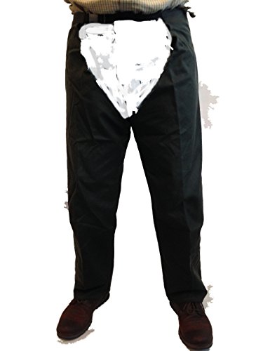 WAX COTTON TREGGINGS TROUSERS (Medium 
