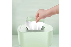 Welltobuy USB Baby Wipe Warmer Wipes Heating Box Baby Wipes Heater Case Wet Tissue Heating Box Constant Temperature Wet Wipe Dispenser Use Warm Wipes For Your Baby At Any Time, Green