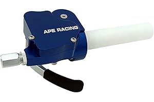 APE RACING Throttle Dual Gasser Thumb or Twist Functions for ATVs Dirt Bikes (Blue)