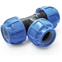 Klemmring-Verbinder Aus PP Mit 1 1/4" AG – Für PE-Rohr 50mm, Trinkwassergeeignet Bis 16 Bar