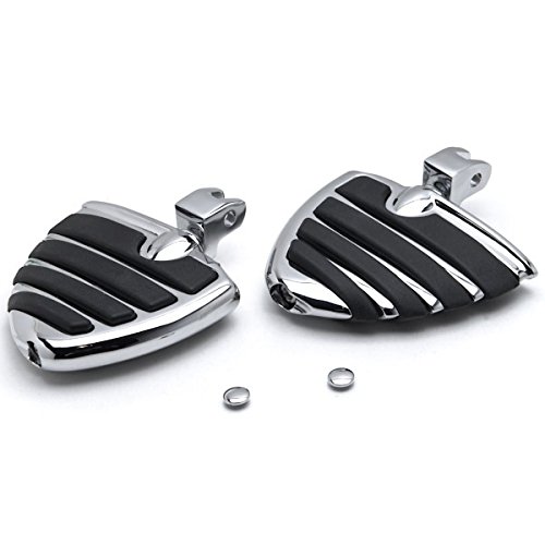 Rider Front Passenger Footrests Foot Pegs Motor Foot Rests 2PCS Fit For Yamaha Virago 1100 All