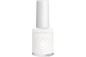 Andreia Vernis Halal - Esmalte de Uñas Vegano, Permeable y Transpirable que cumple con los requisitos Halal - Color B20 Perla Blanca - Sombras de Claro