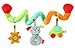 Produktbild Fehn 086386 Activity-Spirale Holiday / Stoff-Spirale zum Greifen und Fühlen für Bett, Kinderwagen, Laufgitter anpassbar / Für Babys und Kleinkinder ab 0+ Monaten / Maße: 30 cm lang