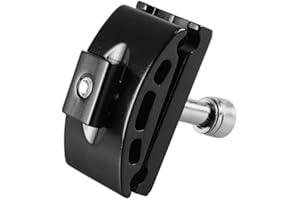 YdseozOA Bicicleta Solo Clavo Sentado Barra Abrazadera Cabeza Ciclismo Tubo Sillín Junta Piezas de Reparación (Negro)