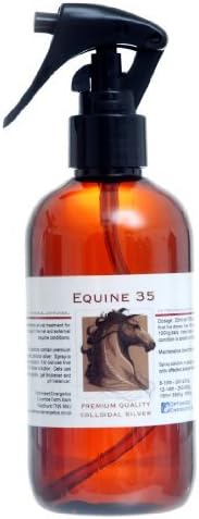 Equine 35 - Premium Quality 20ppm Colloidal Silver Trigger Spray - 250ml - Naturally Antiviral, Antibacterial and Antifungal