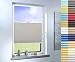 Produktbild Plissee nach Maß, hochqualitative Wertarbeit, Design: Crush, für Fenster und Türen, alle Größen, Maßanfertigung (Farbe: Light Grey, Höhe: 211-220cm, Breite: 81-90cm)