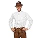 Produktbild Oktoberfest Hemd Kostüm Herrenkostüme Herren Karneval Fasching Hemd Weiß