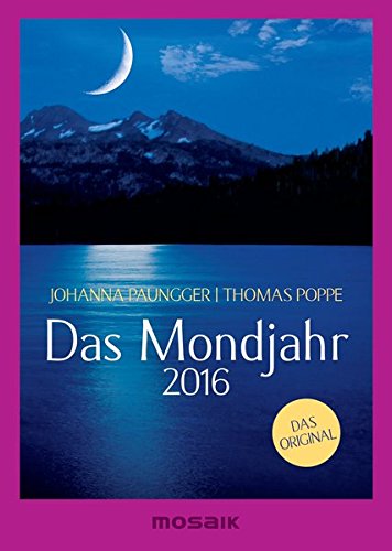 Das Mondjahr 2016: s/w-Taschenkalender