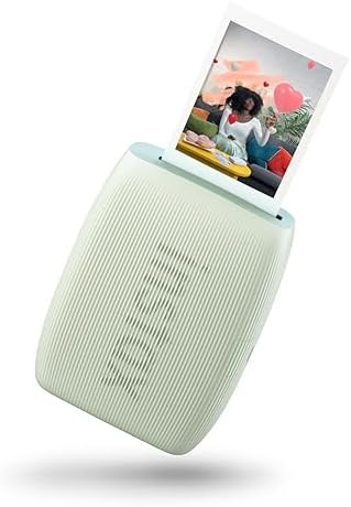 Fujifilm Instax mini Link 3 Sage Green - Mini Stampante per Smartphone, Stampa ad Alta Velocità, Effetti AR 3D Integrati, Modalità Click to Collage, Dimensioni Immagine 62 x 46 mm