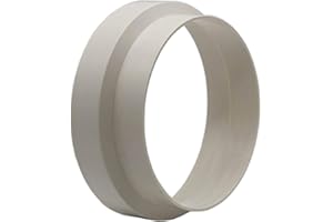 Kair Ducting Reducer 110mm to 100mm Duct Pipe Reduction Connector for Extract Fans and Ventilation Units
