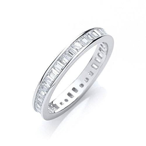 J Jaz Le Meilleur Prix Dans Amazon Savemoney Es - j jaz de plata de ley a la eternidad conjunto canal baguette eternity ring
