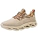 Produktbild LILIGOD Herren Breathable Freizeitschuhe Fly Knit Leichte Turnschuhe rutschfeste Wild Running Schuhe Weicher Boden Bequem Laufschuhe Gym Fitness Fitnessschuhe Straßenlaufschuhe