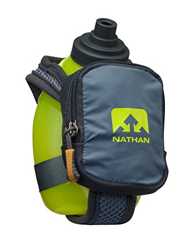 Preisvergleich Produktbild Nathan Quick Shot Plus Trinkflaschenhalter Bluestone 4836NDSS Grau
