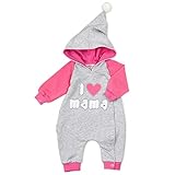 GRÖSSEN - Erhältlich in sechs unterschiedlichen Größen, vom Baby (1 Monat) bis zum Kleinkind (18 Monate)