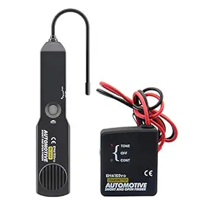 Circuit Tester for Automotive Short & Open Diagnostic Tester Repair Tool Short Circuit Finder Car Wire(Black)-POOWE