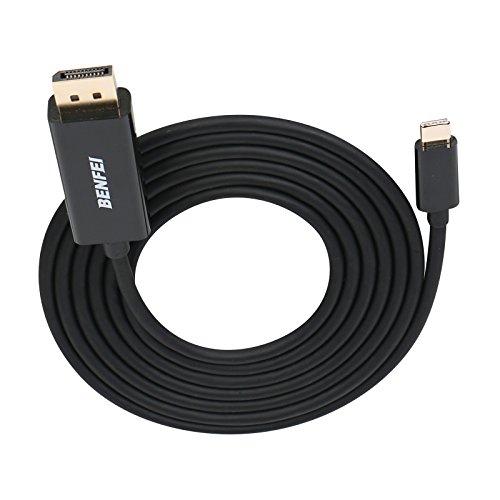 USB Typ C (Thunderbolt 3) zu DisplayPort 4 K @ 60Hz UHD 6 Füße Kabel, benfei USB 3.1 (usb-c) zu DP Display Port Adapter Stecker auf Stecker vergoldet Kordel - 4