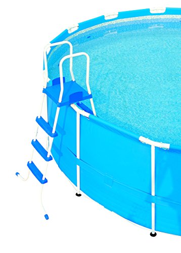 Bestway 56088 Frame Pool „Steel Pro“ Set mit Filterpumpe + Zubehör 366 x 122cm - 2