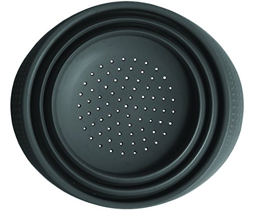 Pavonidea PLIE14GRF 100 % PlatinumsilikonSieb – Collapsible 140×90 mm, Grau - 2