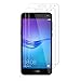Produktbild Conie Displayfolie kompatibel mit Huawei Y6 2017, Tempered Glass verstärkte Panzerglas Folie 9H Panzerfolie Gorilla Glasfolie