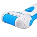Quimat Pedicure Hard Skin Remover Rechargeable Foot File Electric Callus Remover Foot Care Tool with 1 Free Roller to Gently and Instantly Removes Hard Cracked Dead Skin for Smooth Feet Fast (Blue)